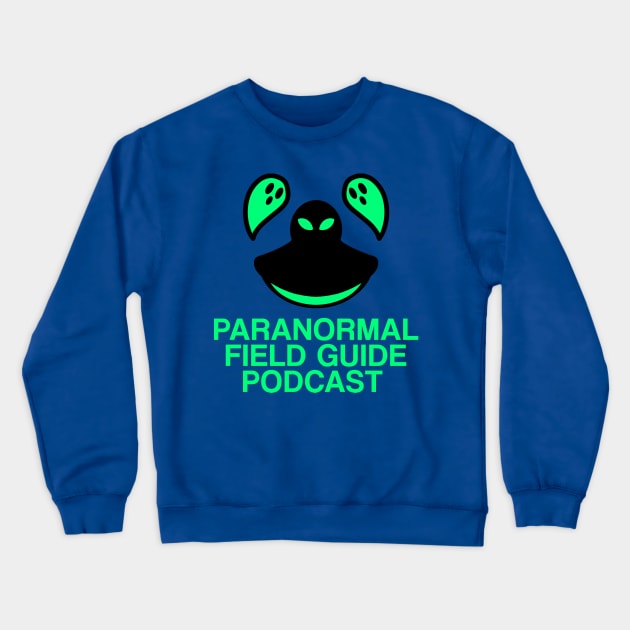 Paranormal Field Guide Logo Crewneck Sweatshirt by LoudMouthThreads